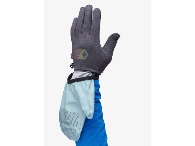 Black Diamond GRIDTECH STORM HOOD Handschuhe, Carbon/Glacier