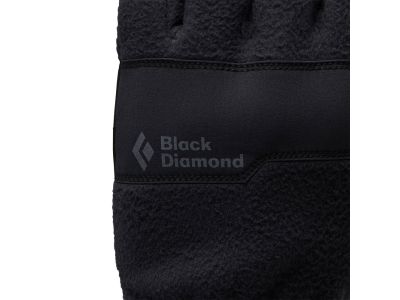 Black Diamond Everyday Fleece rukavice, čierna