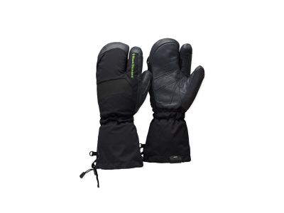 Rękawiczki Black Diamond Alpine 3-Finger Mitts, czarne/karbonowe