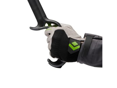 Black Diamond ICEJOY COMP gloves, Pewter/Black