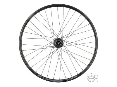 FORCE XC Disc 26&quot; front wheel, QR, 6-hole