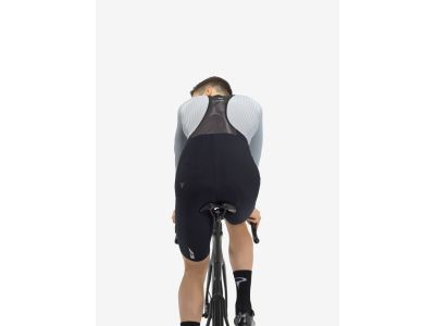 Pinarello DOGMA WINTER Shorts mit Hosenträgern, schwarz