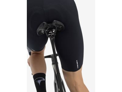 Pinarello DOGMA WINTER Shorts mit Hosenträgern, schwarz