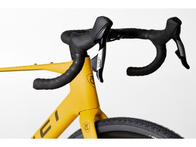 Bicicletă Titici REVO 28, mostarda yellow glossy/olive green glossy