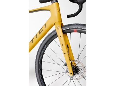 Bicicletă Titici REVO 28, mostarda yellow glossy/olive green glossy