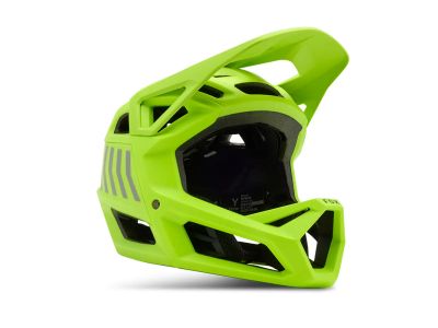 Kask dziecięcy Fox Yth Proframe Nace Ce, fluorescencyjny żółty