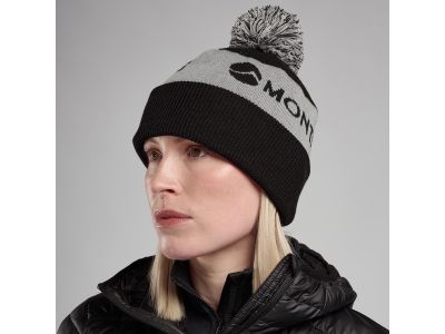 Montane LOGO CUFFED BEANIE-BLACK unisex cap black