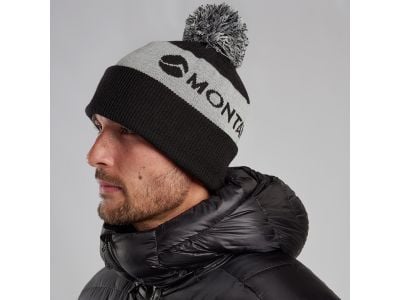 Montane LOGO CUFFED BEANIE-BLACK unisex cap black