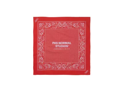 Pas Normal Studios Off-Race Bandana šatka, deep red