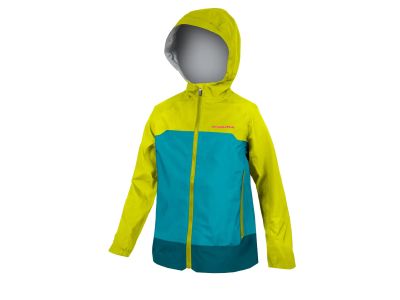 Endura MT500 Waterproof children&#39;s jacket, lime/green