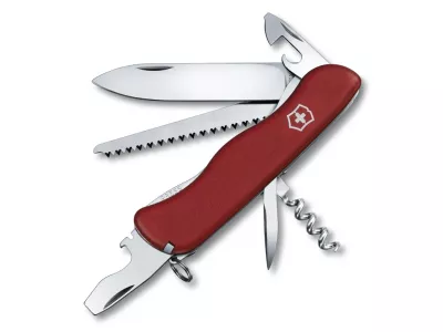 Nóż kieszonkowy Victorinox Forester, czerwony