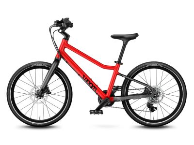 woom 4 Explorer 20 detský bicykel, red