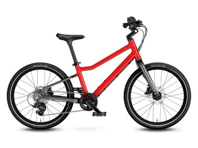 woom 4 Explorer 20 detský bicykel, red