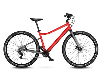 woom 6 Explorer 26 dětské kolo, red