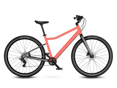 bicicleta copii woom 6 Explorer 26, coral neon