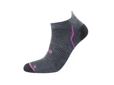 Devold Running Merino Low Dámské běžecké ponožky Tmavě šedé