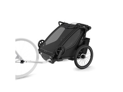 Thule Chariot Sport 2 double Kinderfahradanhänger, schwarz