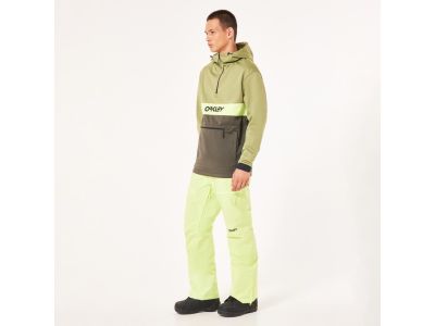 Oakley Tnp Nose Grab Softshell Hoodie-Jacke, neuer dunkler Pinsel/Farn