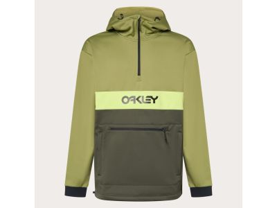 Kurtka Oakley Tnp Nose Grab Softshell z kapturem, nowa, ciemna szczotka/paproć