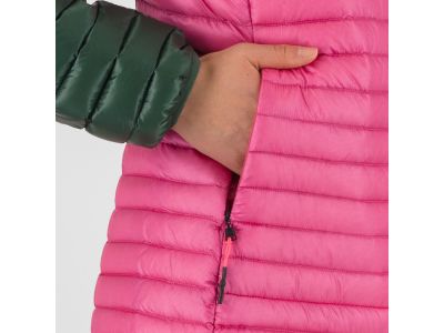 Karpos Alagna Daunenjacke für Damen, Fandango Pink/Dschungelgrün