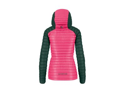 Karpos Alagna Daunenjacke für Damen, Fandango Pink/Dschungelgrün