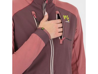 Karpos Alagna Evo Damenjacke, Heidelbeere/Deko-Rose