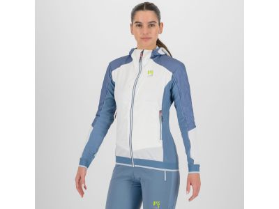 Karpos Alagna Plus Evo women&#39;s jacket, bright white/spring lake