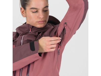 Karpos Midi Shell women&#39;s jacket, deco rose/huckleberry