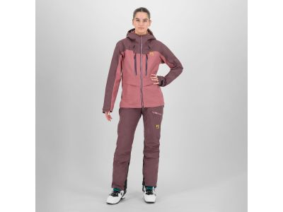 Karpos Midi Shell Damenjacke, Deco Rose/Huckleberry