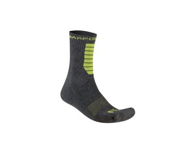 Karpos Pietena socks, gray melange green