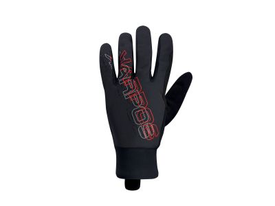 Karpos Race kesztyű, black/fiery red