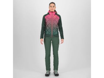 Karpos Smart Marmarole dámská bunda, fandango pink/jungle green