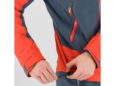 Karpos Storm Evo jacket, midnight/fiery red