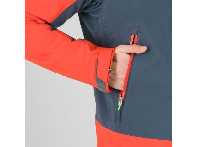 Karpos Storm Evo Jacke, Mitternacht/Feuerrot