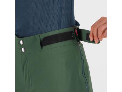 Pantaloni dama Karpos Valsesia Shell, verde jungle/verde rață