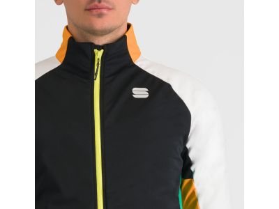 Sportful APEX Jacke, schwarz/weiß/grün/gelb