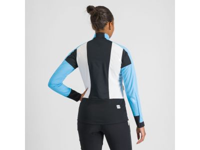 Sportful APEX women&#39;s jacket, blue aquarius/white