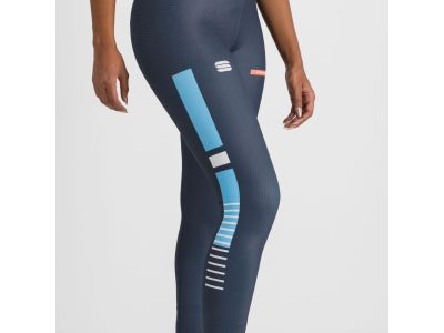 Damskie gumki sportowe Sportful APEX, galaktyka niebieska/niebieski aquarius