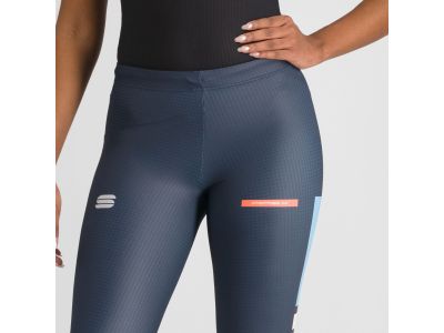 Sportful APEX dámske elasťáky, galaxy blue/blue aquarius