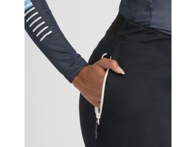 Sportful APEX women&#39;s pants, black/blue aquarius