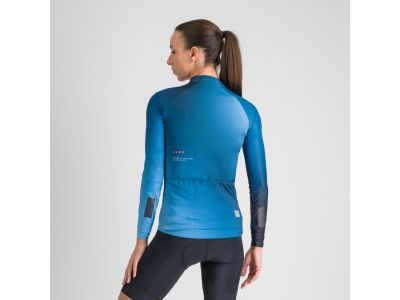 Sportos BODYFIT PRO THERMAL női mez, kékeszöld színű