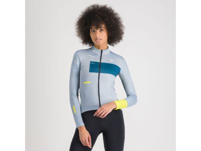 Sportful BREAKOUT SUPERGIARA THERMAL Damentrikot, ice gray teal blue black cedar