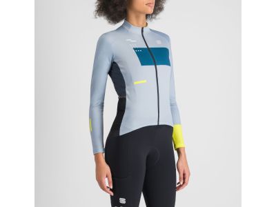 Sportful BREAKOUT SUPERGIARA THERMAL női mez, ice gray teal blue black cedar