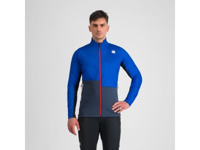 Sportful ENGADIN Jacke, leuchtendes Blau/Galaxieblau