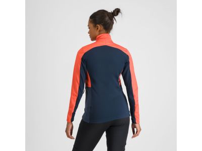 Sportful ENGADIN women&#39;s jacket, pompelmo/galaxy blue