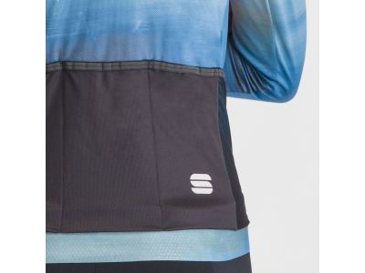 Sportful FLOW SUPERGIARA THERMAL isoliertes Damentrikot, blau Vintage