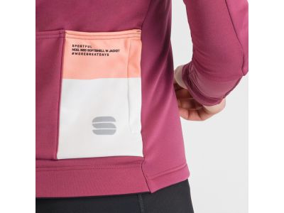 Sportos NEO SOFTSHELL női kabát, málna ibolya