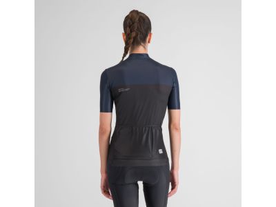 Sportful PISTA women&#39;s jersey, black galaxy blue