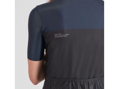 Sportful PISTA dámsky dres, black galaxy blue