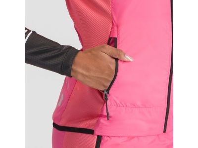 Sportful PUFFY women&#39;s jacket, raspberry pink